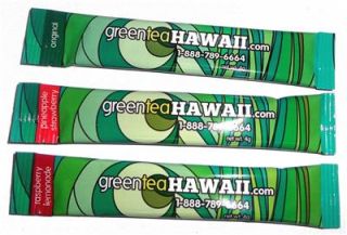Green Tea Hawaii Energy Drink Fat Burning Weight Loss 3 Flavor Sample