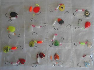   FLOATING CRAWLER HARNESS RIGS SPINNERS FISHING LURES 3 FOOT SNELL