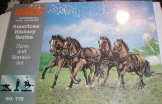 Imex Horses and Harness Set 1 32 Scale Model 775