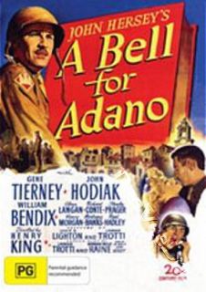  Bell for Adano NEW PAL Classic DVD Henry King Gene Tierney John Hodiak