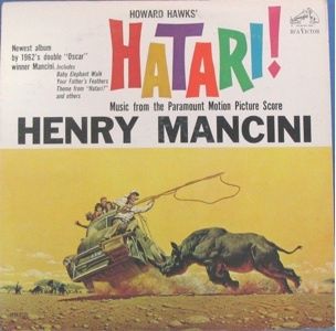  Hatari Soundtrack Henry Mancini LP