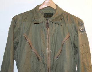 Late WWII Pacific Type K 1 Olive Green US Army Flight Suit Uniform Med