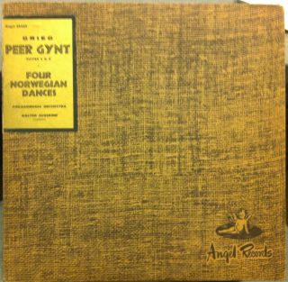 Susskind Grieg Peer Gynt LP Vinyl Ang 35425 VG UK