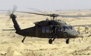 The UH 60 BLACK HAWK can turn like its on rails and will track