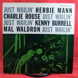 HERBIE MANN/MAL WALDRON Just Wailin LP NEW JAZZ Mono DG ORIG. Kenny