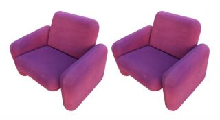 Ray Wilkes Chiclet Chairs produced by Herman Miller