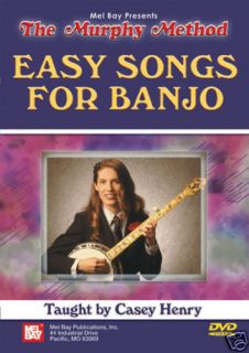 Casey Henry The Murphy Method Easy Songs for Banjo DVD