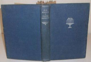 Vintage Collectible H G Wells Tono Bungay Book London Collins UK Ed
