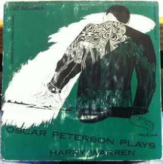 OSCAR PETERSON plays harry warren #1 EP VG+ 7 EP C 340 David Stone