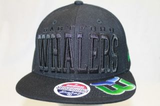 Hartford Whalers NHL Zephyr Snapback Hat Cap Gotham Black