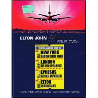 Elton John DVD Dream Ticket 4 DVD Set REDUCED