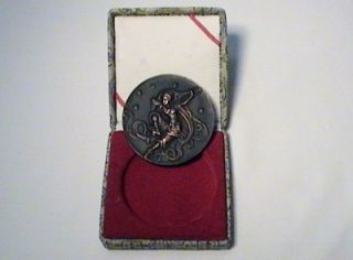 Dunhuang Mogao Grottoes Bronze Medal Medallion w Original Box
