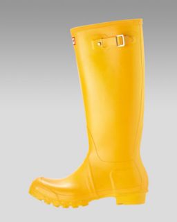 Hunter Boot Tall Welly Boot, Yellow   