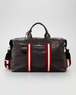 Terret Web Trim Leather Duffel Bag