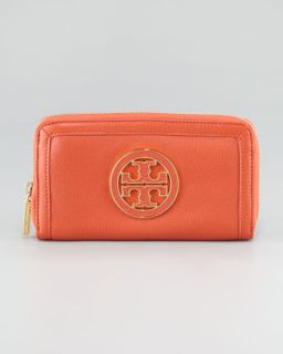 Tory Burch Amanda Zip Around Continental Wallet   