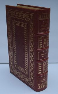  Library Full Leather SIGNED Edition The Caine Mutiny Herman Wouk