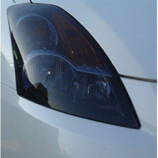 Headlight Tint Nissan Maxima 2004 2005 2006   Blackout (Static Cling