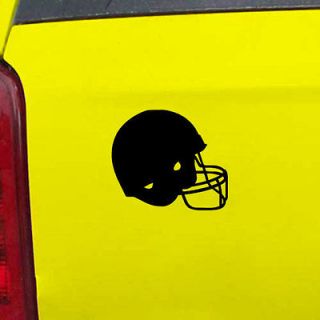 Football Helmet Decal Sticker   24 Colors   4.35 x 3.75 [ebn00326]