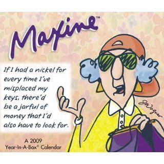 Maxine 2009 Year In A Box Calendar Toys & Games