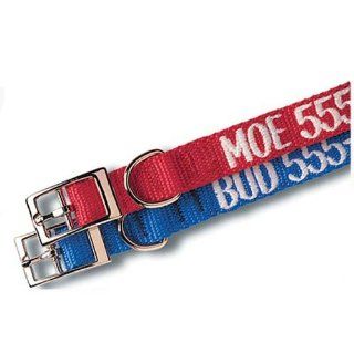  Dog & Cat Collar. Custom embroidered with pet name and phone number