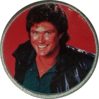  Embroidered Patch Picture Michael Kitt 2000 David Hasselhoff