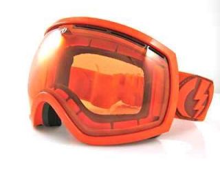 Brand New MSRP $150 Electric Snowboard Goggles EG2 Orange/Orange Lens