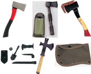 Military Style Backyard Outdoor Axes Hatches Sheaths