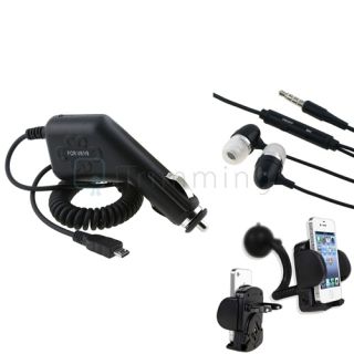 Car Holder Charger Headset for Samsung Galaxy S2 I9100