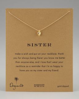 Dogeared Sister Necklace   