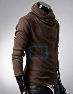 High Quality Mens Rotary Heap Collar Knitting Sweater Size XS s M L 6