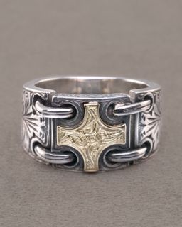 Konstantino Maltese Cross Ring   