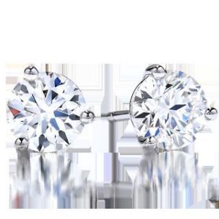  Hearts on Fire Diamond Stud Earrings