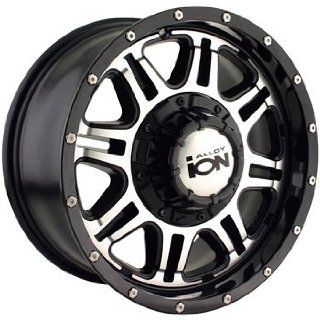 Alloy Ion Style 186 15x8 Black Wheel / Rim 5x5 & 5x4.5 with a  5mm