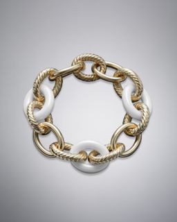 David Yurman Large Oval Link Chain Bracelet   
