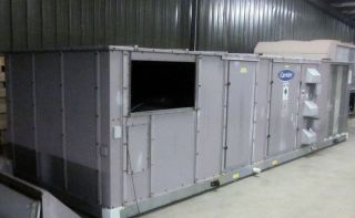   Carrier Air Cooled Packaged Rooftop Cooling Unit with Gas Heat 2007