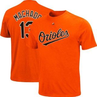 Baltimore Orioles Black Jersey Name and Number T shirt Clothing
