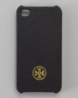 Tory Burch Robinson iPhone 4 Cover, Black   