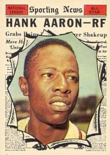  1961 Topps Hank Aaron All Star 577