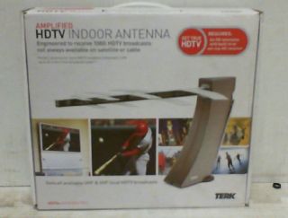  indoor amplified high definition antenna for off air hdtv reception