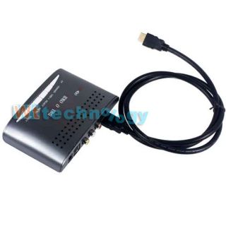 3rca audio video to hdmi converter switch box cb010 w