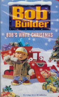  and more bob s white christmas bob the builder vhs hit entertainment