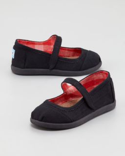  jane slip on black available in black $ 31 00 toms tiny canvas mary