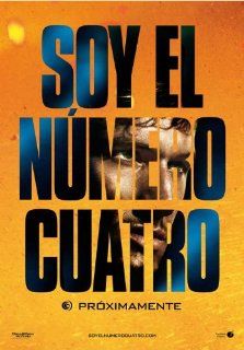 I Am Number Four (2011) 11 x 17 Movie Poster Spanish Style