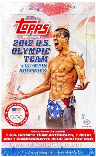 2012 Topps U.S. Olympic Team & Hopefuls Hobby Box