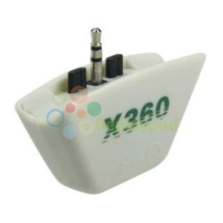 Controller Headset Headphone Adapter for Xbox 360 Chat