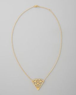 Y18T2 Jennifer Zeuner Diamond Cutout Pendant Necklace