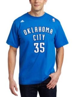  NBA Oklahoma City Thunder Kevin Durant Name & Number T Shirt: Clothing