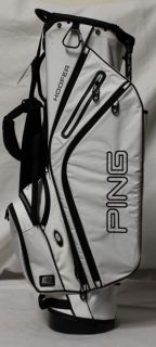 New Ping Hoffer 12 Golf Stand Bag White Black