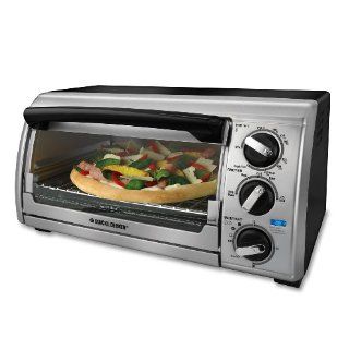 Black & Decker TRO480BS Toast R Oven 4 Slice Toaster Oven
