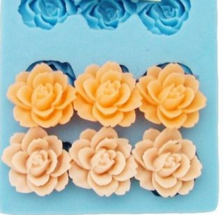 Hole Rose Soap Mold Resin Flower Mold Polymer Clay Mold